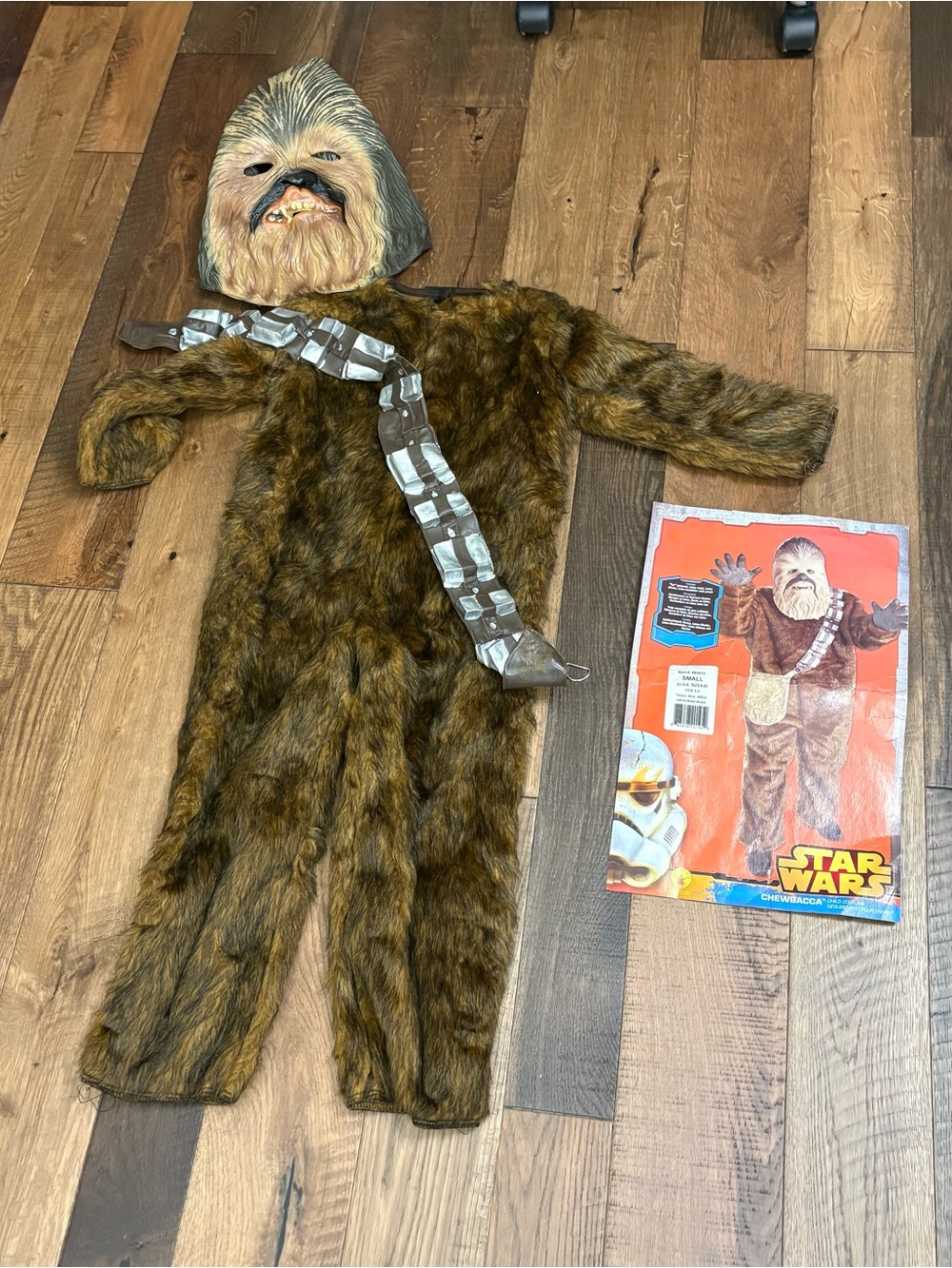 Chewbacca Star Wars Kids Small Halloween Cosplay Costume Rubies